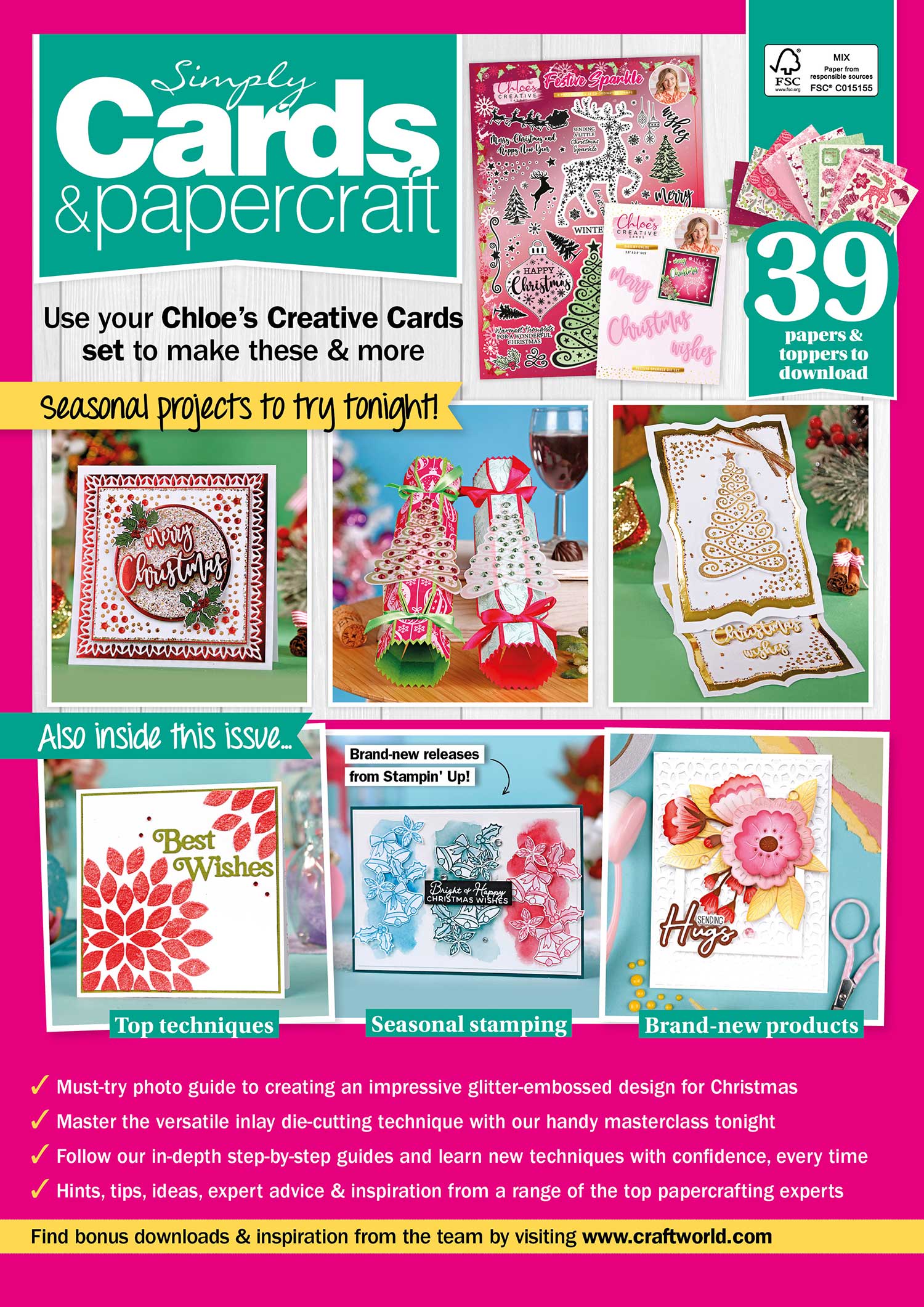 Simply Cards & Papercraft Magazine #274