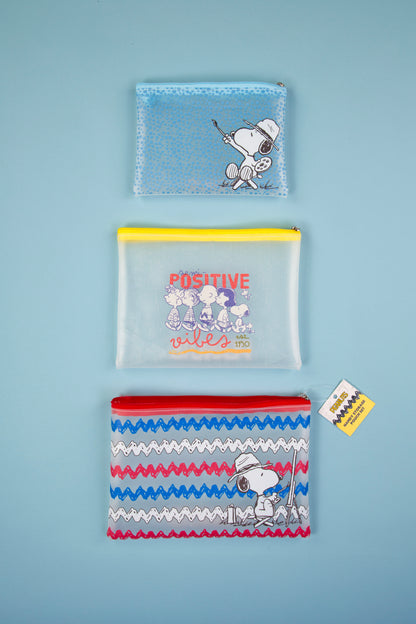 Peanuts Handy Storage Pouch Set