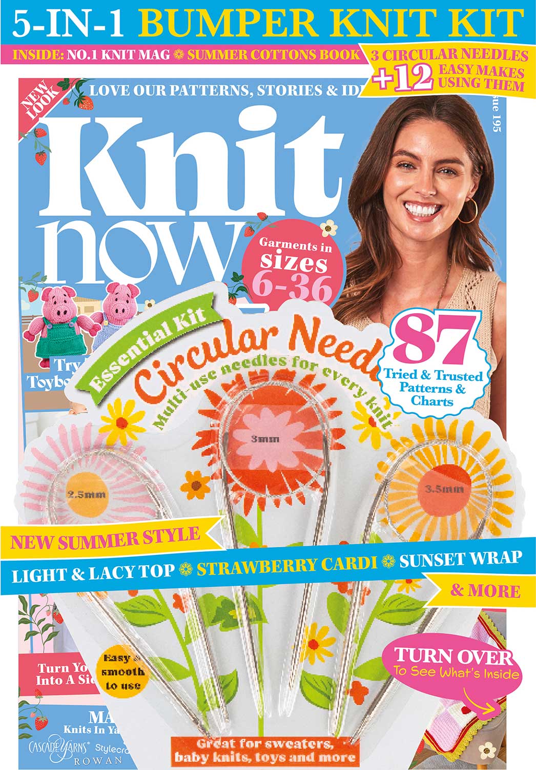 Knit Now Magazine #195