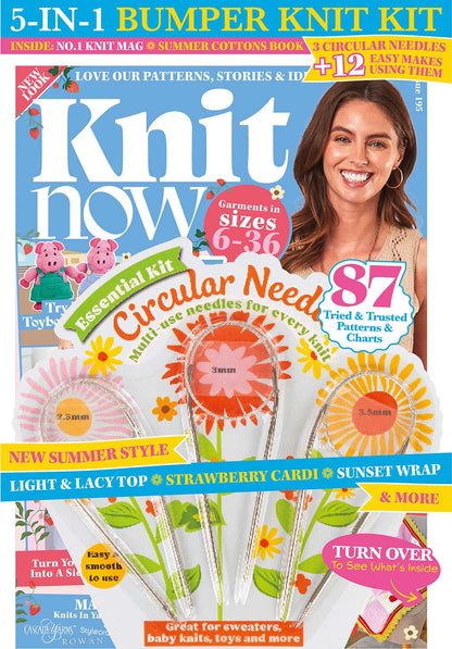 Knit Now Magazine #195