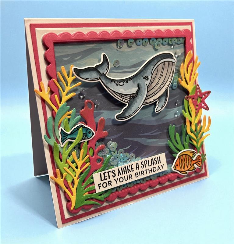Made to Surprise A5 Stamp and Die Set - Making Waves | Worth Every Penny
