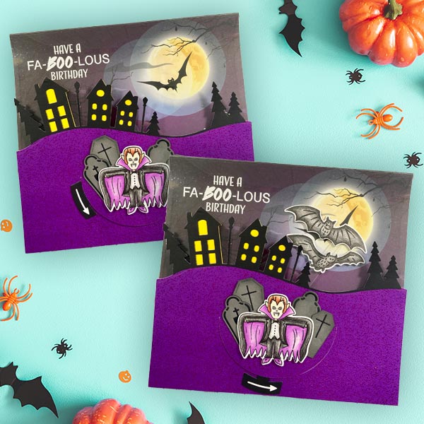 Made To Surprise Additions Stamp & Outline Die Set Haunting Times Halloween | Set of 24