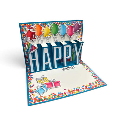 Made to Surprise A5 Stamp and Die Set HAPPY | Say It With Words
