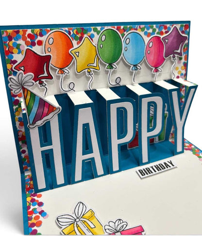 Made to Surprise A5 Stamp and Die Set HAPPY | Say It With Words