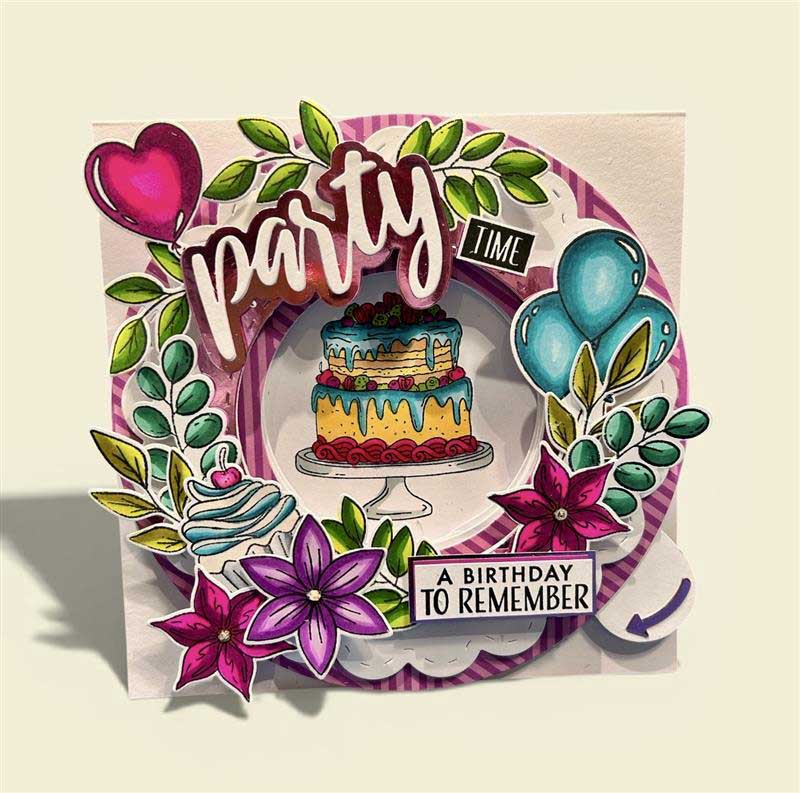 Made to Surprise A5 Stamp and Die Set Big Sentiments | Swivel & See