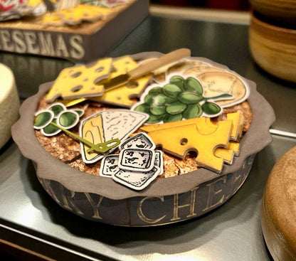 Made to Surprise A5 Stamp and Die Set Party Food | Going Against The Grain