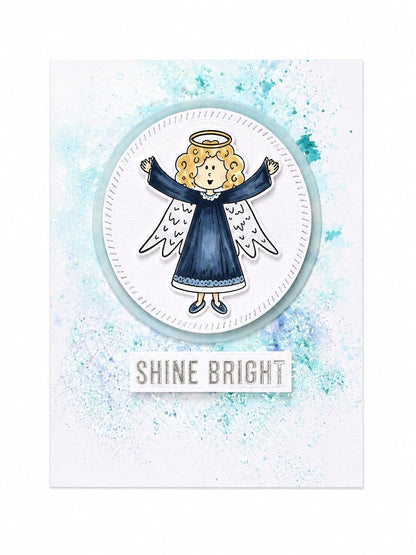 Made to Surprise A5 Stamp and Die Set Herald Angels | Jingle Bell Rock