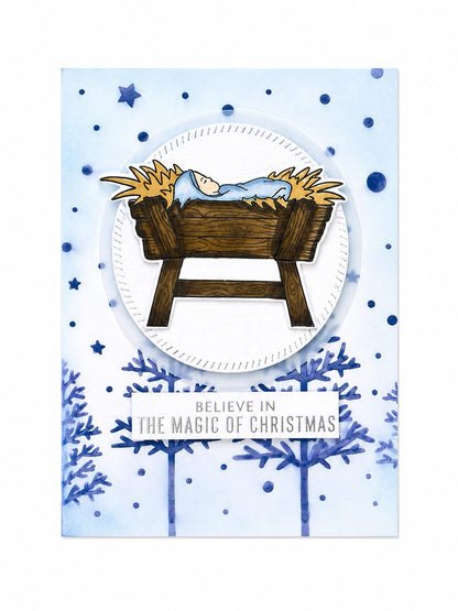 Made to Surprise A5 Stamp and Die Set Herald Angels | Jingle Bell Rock