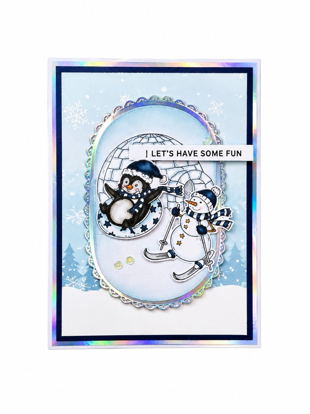 Made to Surprise A5 Stamp and Die Set Snow Day | Jingle Bell Rock