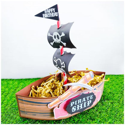 Simply Made Crafts 3D Die Set Fairground Attraction Pirate Ship | Set of 13