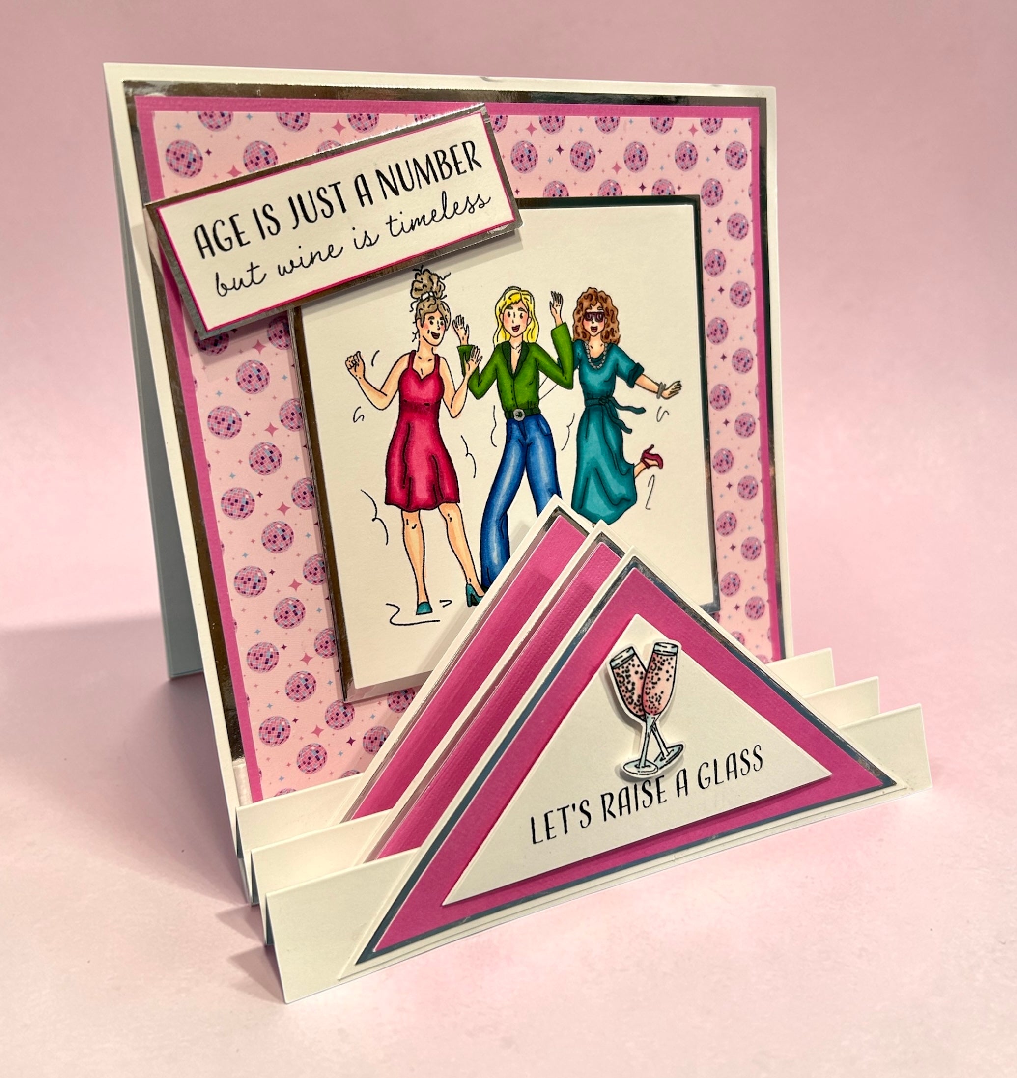 Made to Surprise A5 Stamp Paint The Town Red | Let The Good Times Roll