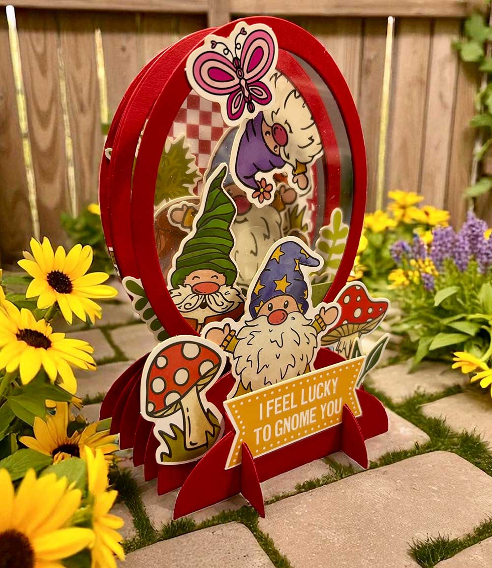 Made to Surprise A5 Stamp and Die Set It's A Gnome's Life | Enchanted Forest