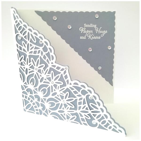 Card Making Magic Die Set Celebration Set of 13 | Decorative Corners Collection