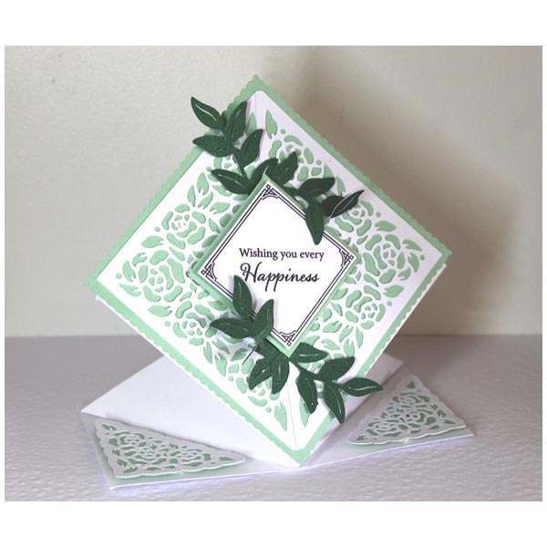 Card Making Magic Die Set Filigree Flowers Set of 14 | Perfect Panels Collection