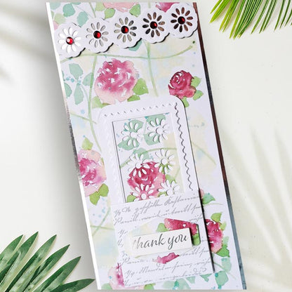 Frugal Crafter A5 Paper Pack Watercolour Flora and Fauna by Lindsay Weirich 190gsm| 24 Sheets