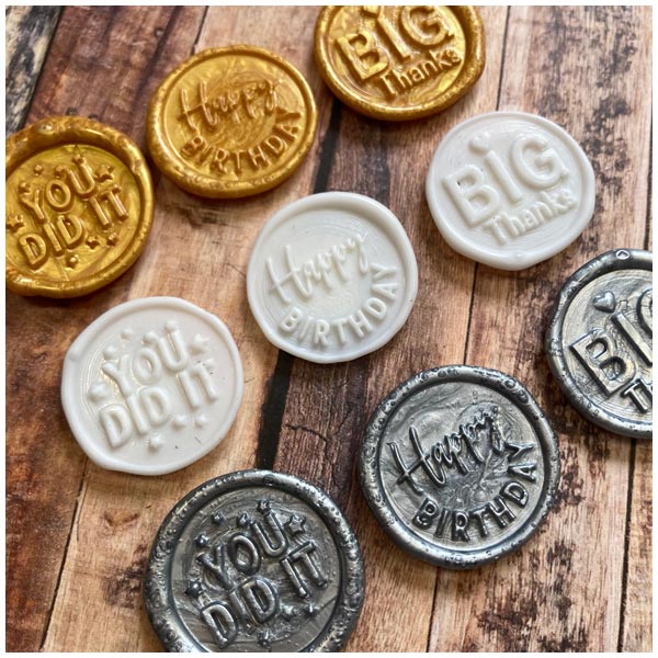Made To Surprise Wax Seal Stamp Set Happy Mail All Occasions