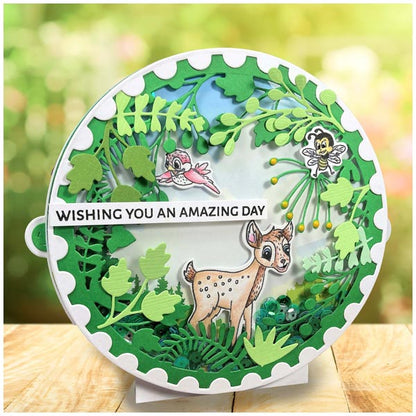 Made To Surprise A5 Clear Stamp Set Woodland Scenes Animals by Sam Calcott | Set of 19