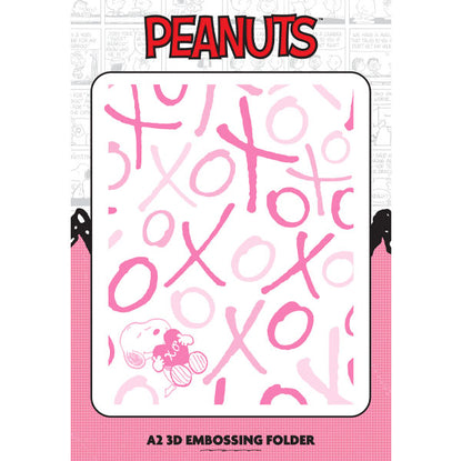 Peanuts US A2 3D Embossing Folder XOXO | Love Is…