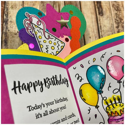 Made To Surprise Die Set Birthday Additions Stitched Balloons by Sam Calcott | Set of 4