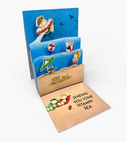 Peanuts Die and A5 Stamp Set High Tides & Good Vibes | J'adore La Plage