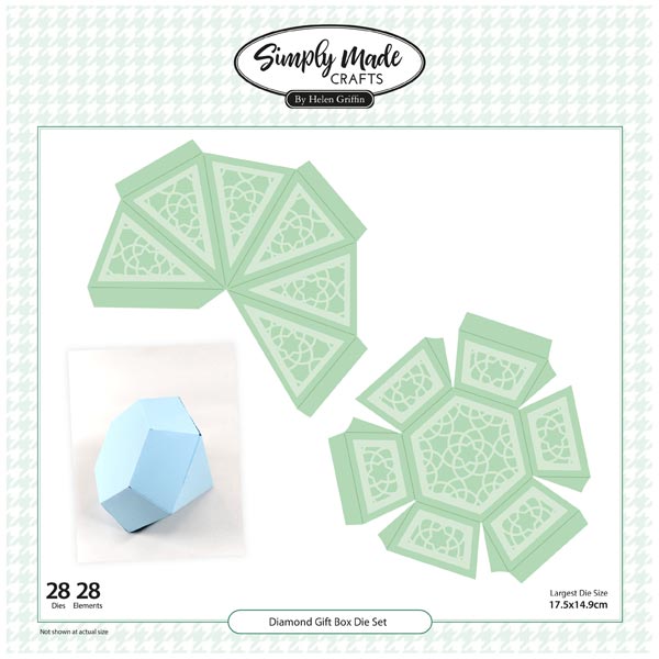 Simply Made Crafts Die Set Diamond Gift Box Set of 28 | Thinking Outside The Box Collection