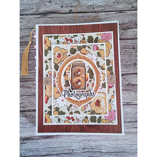 Simply Made Crafts Die Set Large Album Disc Bound Cover | Vintage Market