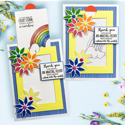 Made to Surprise 5in x 7in Mechanism Die Set Magic Colour Slide | Set of 6