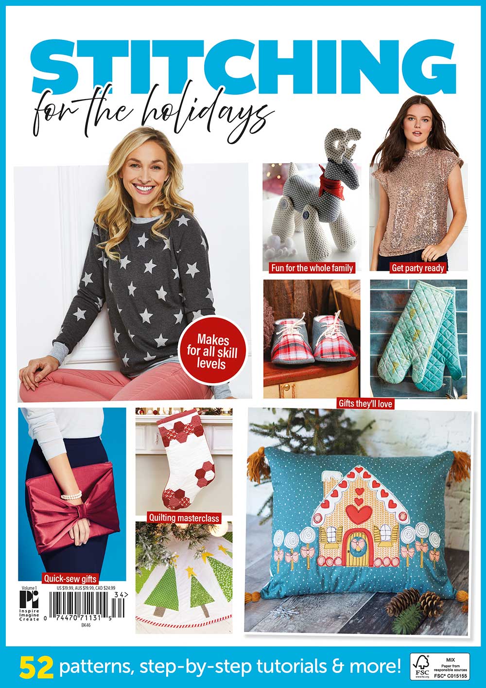 Stitching for the Holidays book