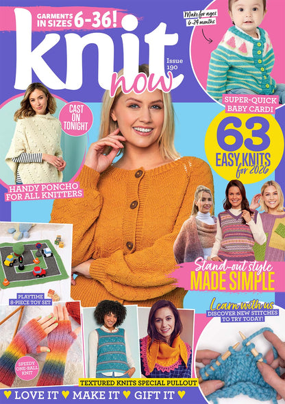 Knit Now Magazine #190