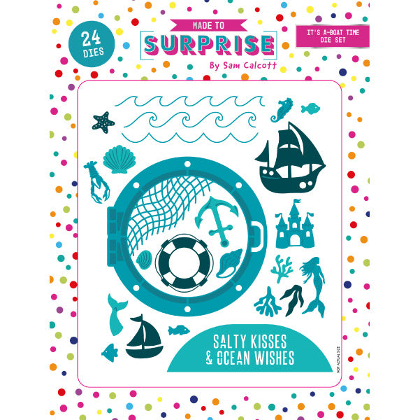 Made to Surprise Die Set It's A-Boat Time | All Occasion Frames