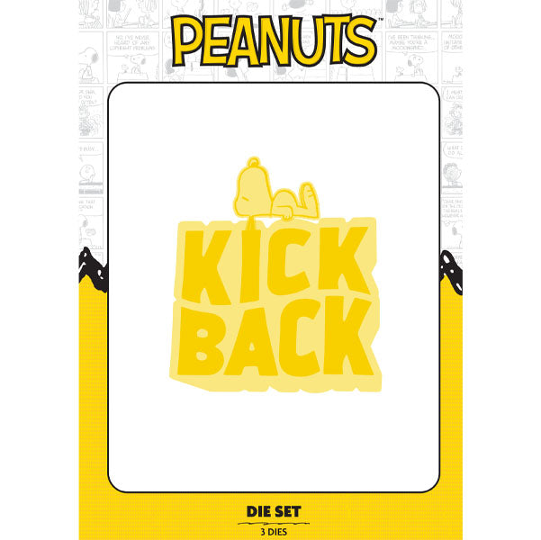 Peanuts Die Set Kick Back | Chill Out & Be Thankful