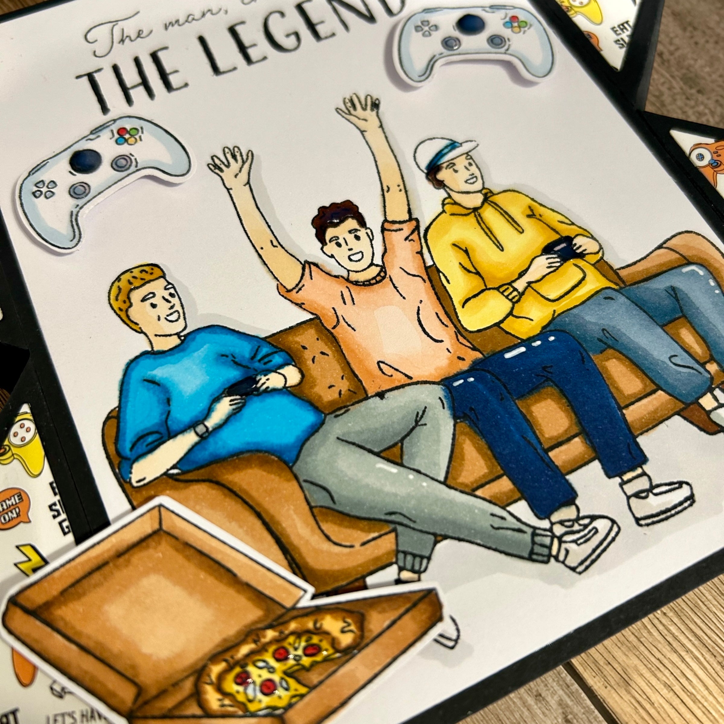 Made to Surprise A5 Stamp Games Night | Let The Good Times Roll