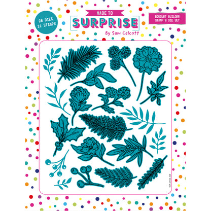 Made to Surprise A5 Stamp and Die Set Bouquet Builder | Going Against The Grain