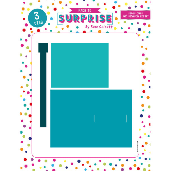 Made To Surprise Mechanism Die Set Everyday Pop-Up 5in x 7in Card Creator | Set of 3