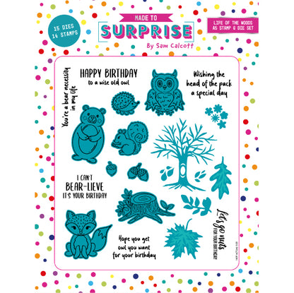 Made to Surprise A5 Stamp and Die Life Of The Woods | Enchanted Forest