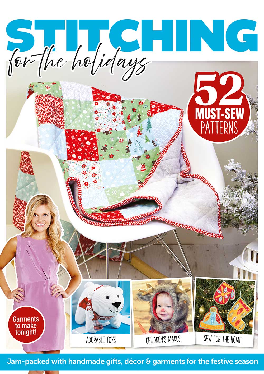 Stitching for the Holidays book
