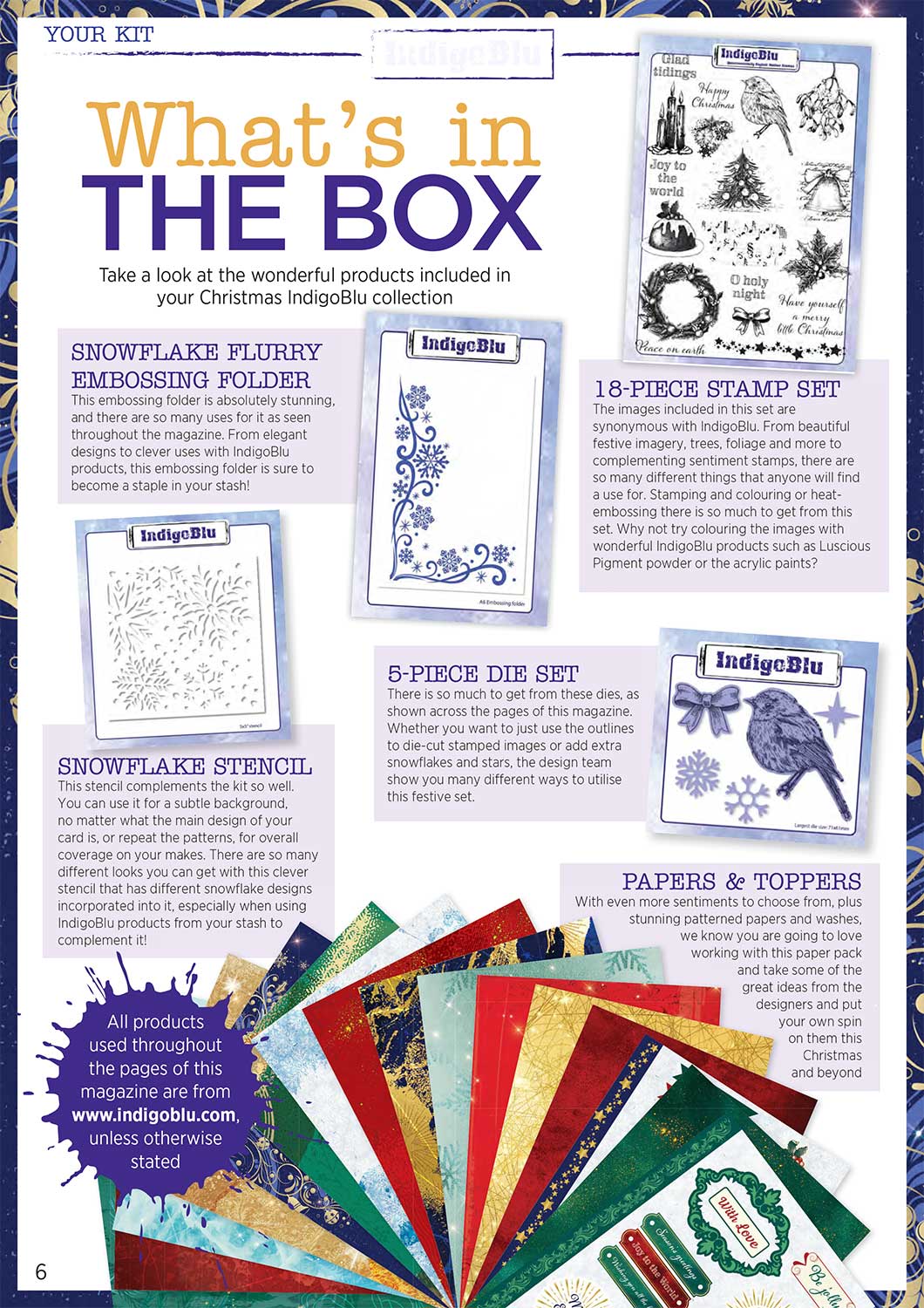 IndigoBlu Magazine & Kit #12
