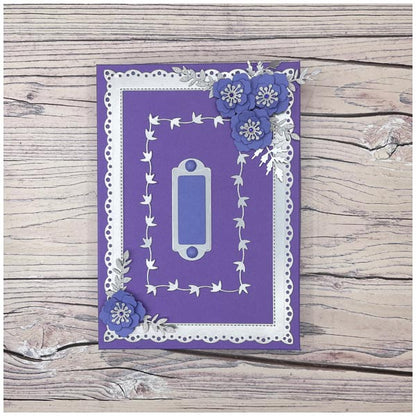 Card Making Magic Die Set Pretty Book Card Box Set of 16 | Pretty Books Collection