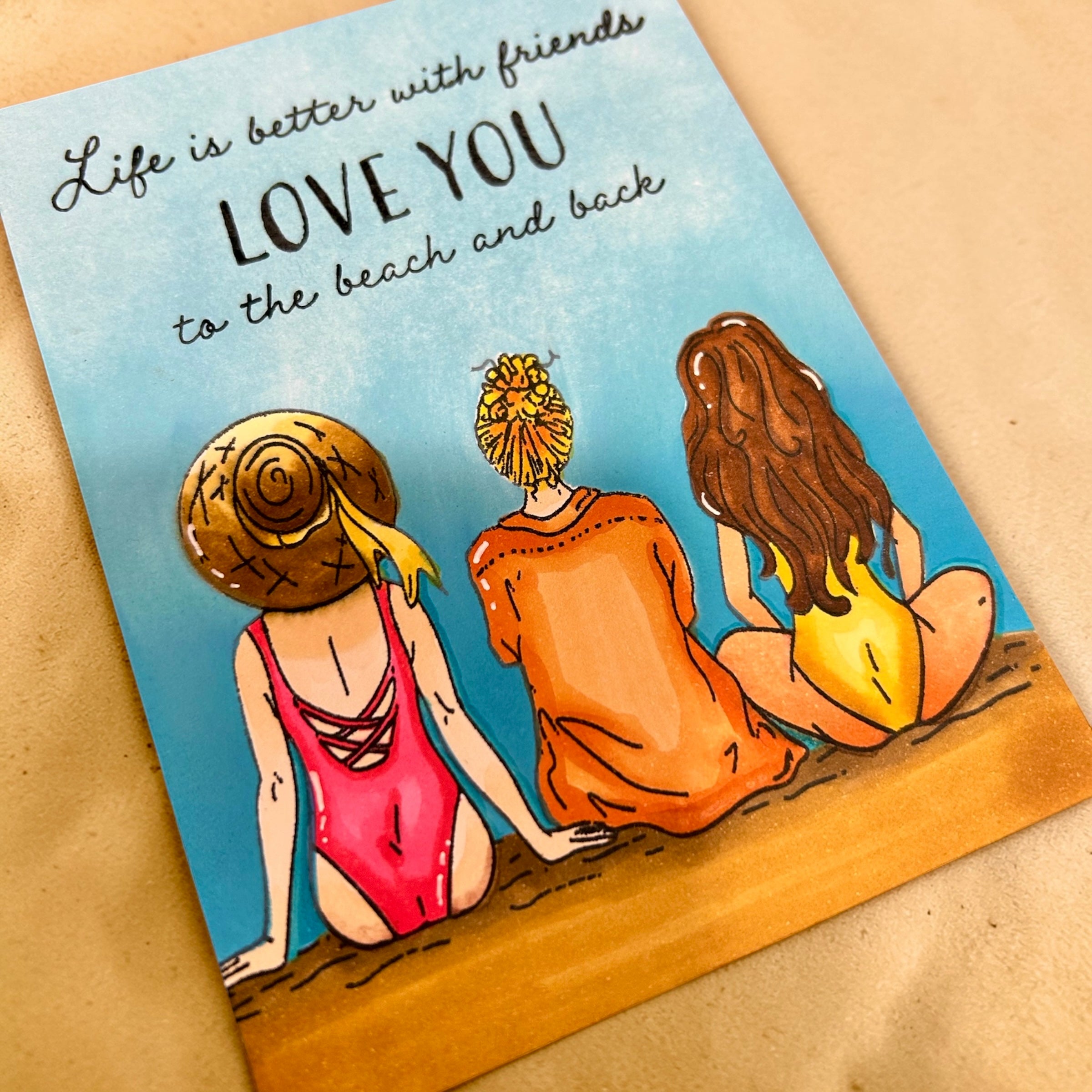 Made to Surprise A5 Stamp and Die Set Scene Builder | Let The Good Times Roll