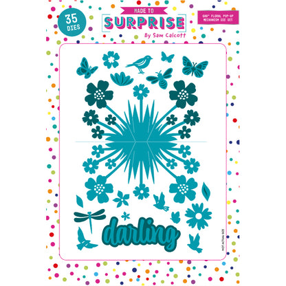 Made to Surprise 6''x 6'' Die Set Floral Pop Up | Another Surprise Inside