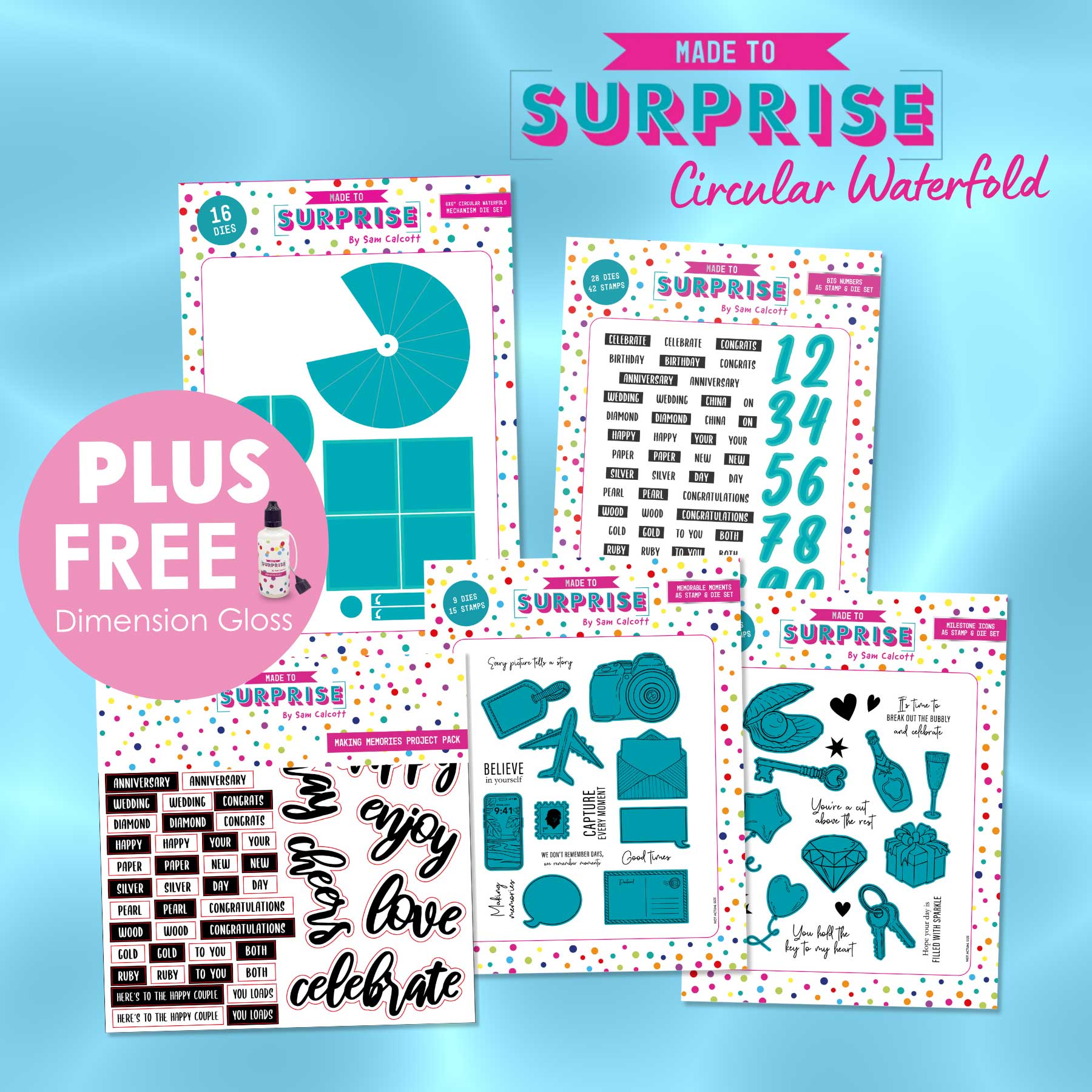 Made To Surprise | Circular Waterfold bundle