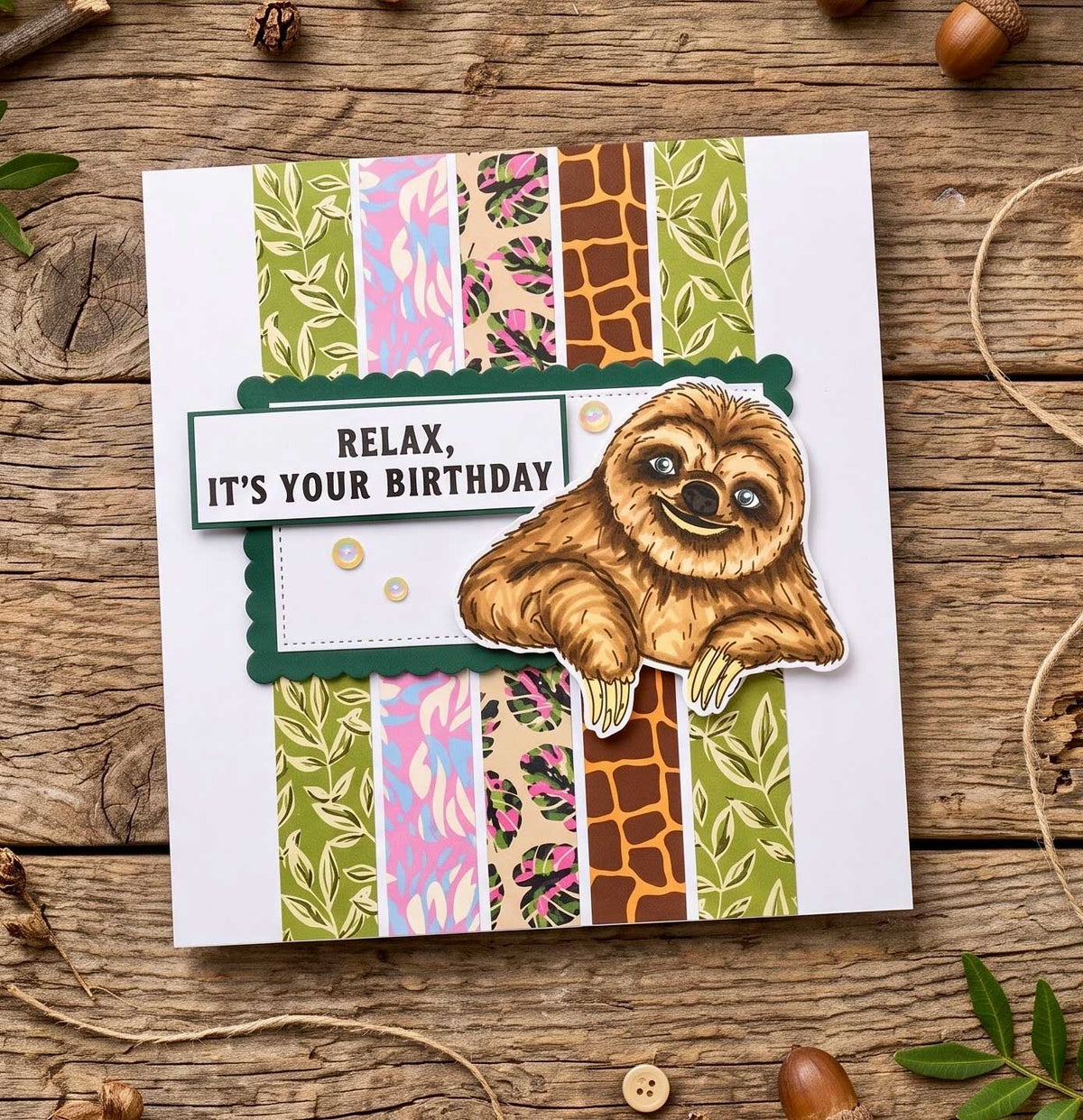 Made to Surprise A5 Stamp and Die Set Mind Your Head | Lift & Slide