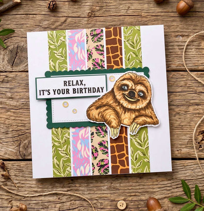 Made to Surprise A5 Stamp and Die Set Mind Your Head | Lift & Slide