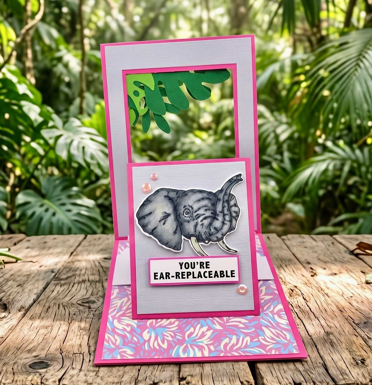 Made to Surprise A5 Stamp and Die Set Head In The Clouds | Lift & Slide
