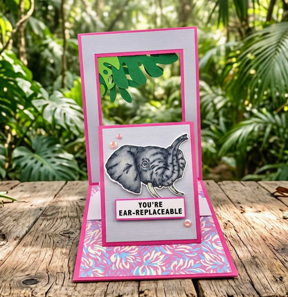Made to Surprise A5 Stamp and Die Set Head In The Clouds | Lift & Slide