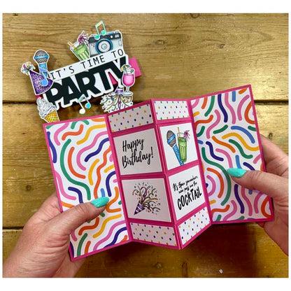 Made To Surprise Mechanism Die Set 6in x 6in Secret Messages Card | Set of 8