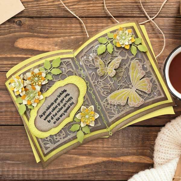 Card Making Magic A5 Die & Stamp Set Birthday & Celebrations Set of 17 | Pretty Books Collection
