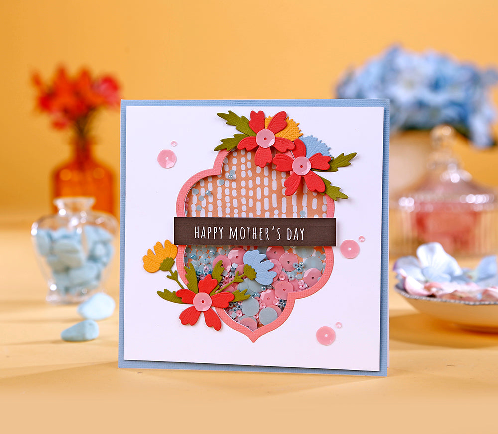 Die Cutting Essentials 112 Digital Downloads - Nesting Florals papers & toppers