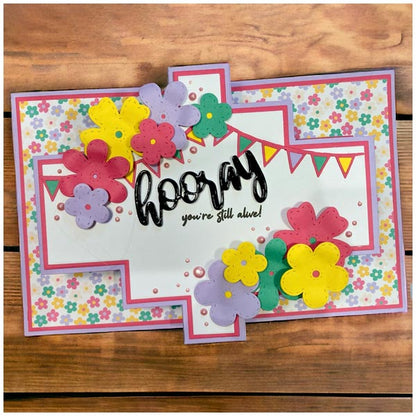 Made To Surprise Die and Clear Stamp Set All The Cheeky Sentiments by Sam Calcott | Set of 46
