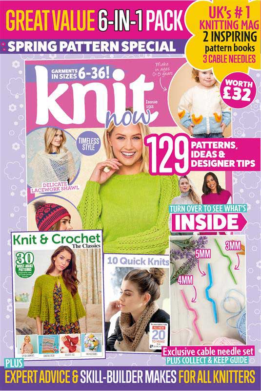 Knit Now Magazine #192
